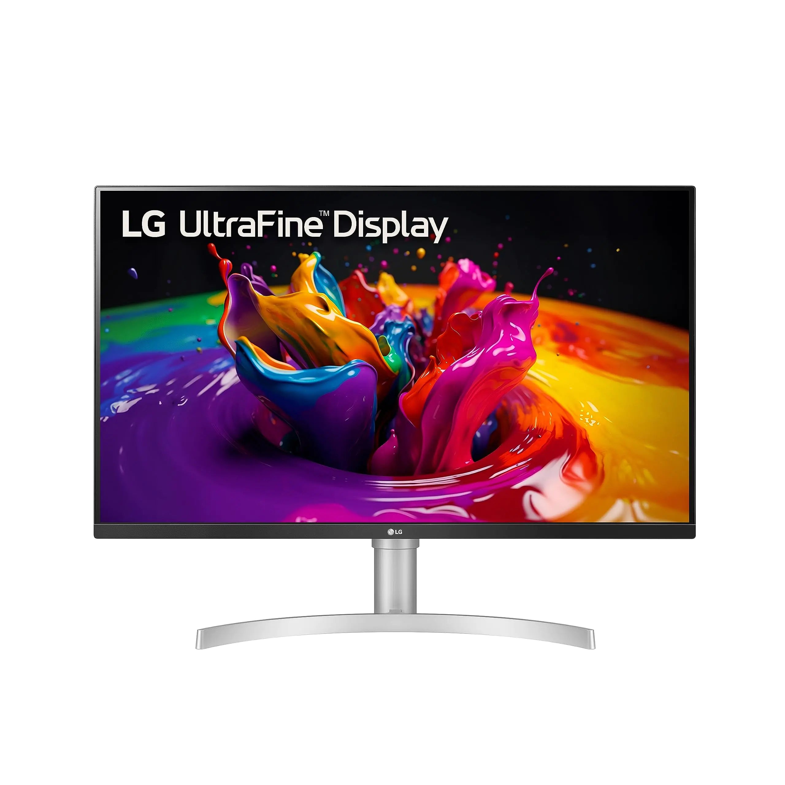 LG 32UP550-W 32 Inch UltraFine (3840 x 2160) VA Display with AMD FreeSync DCI-P3 90% Color Gamut with HDR 10 Compatibility and USB Type-C Connectivity – Silver/White