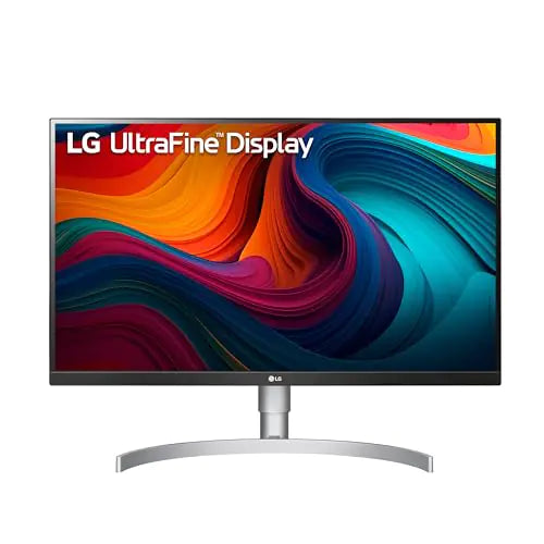 LG UltraFine UHD 27-Inch 4K UHD 2160p Computer Monitor 27UN850-W IPS with VESA DisplayHDR 400 AMD FreeSync and USB-C WhiteSilver